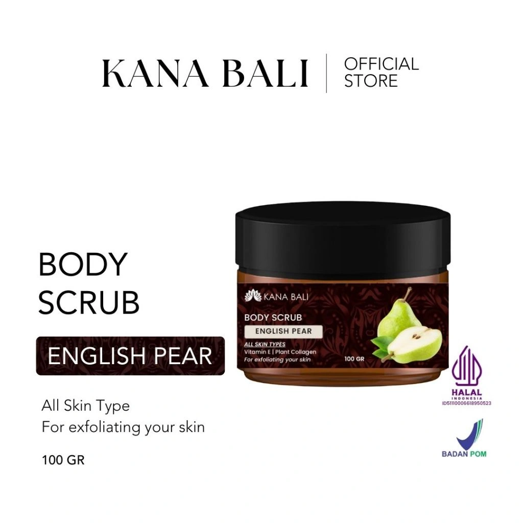Kana Bali Exfoliating Body Scrub English Pear - Lulur