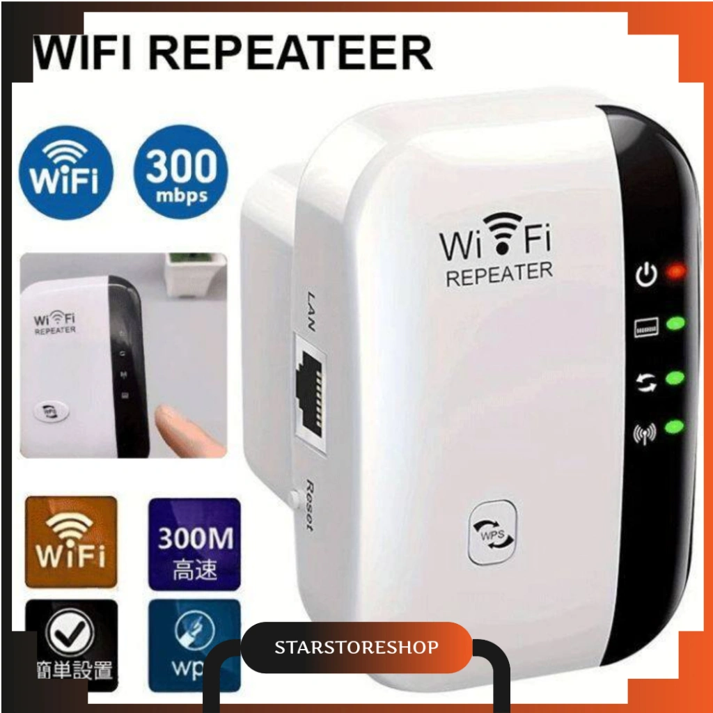 [ SSS ] WIFI Repeater 300Mbps Wireless WiFi Signal Range Extender 802.11N/B/G Wifi Access Point