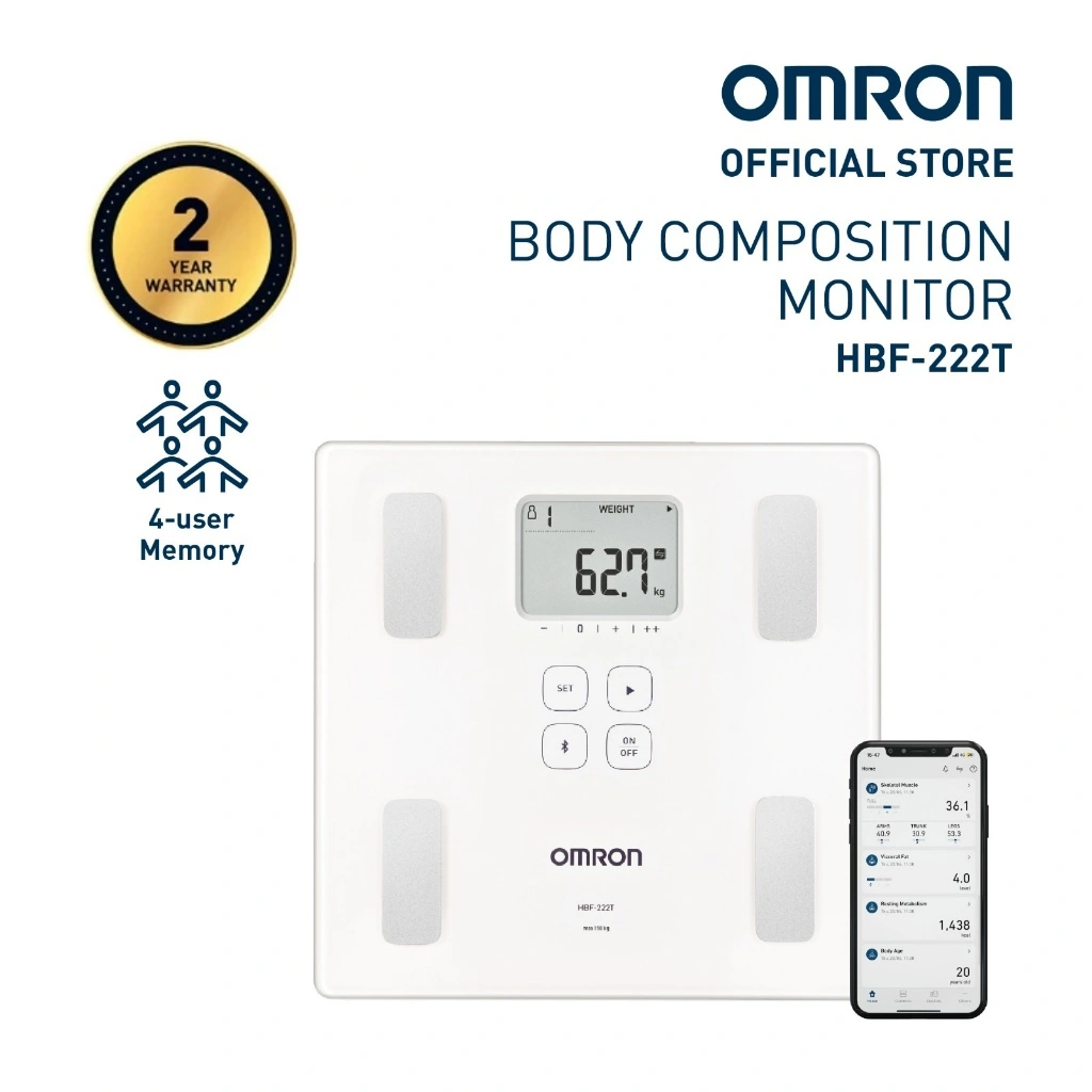 Omron Connected Monitor Komposisi Tubuh HBF-222T