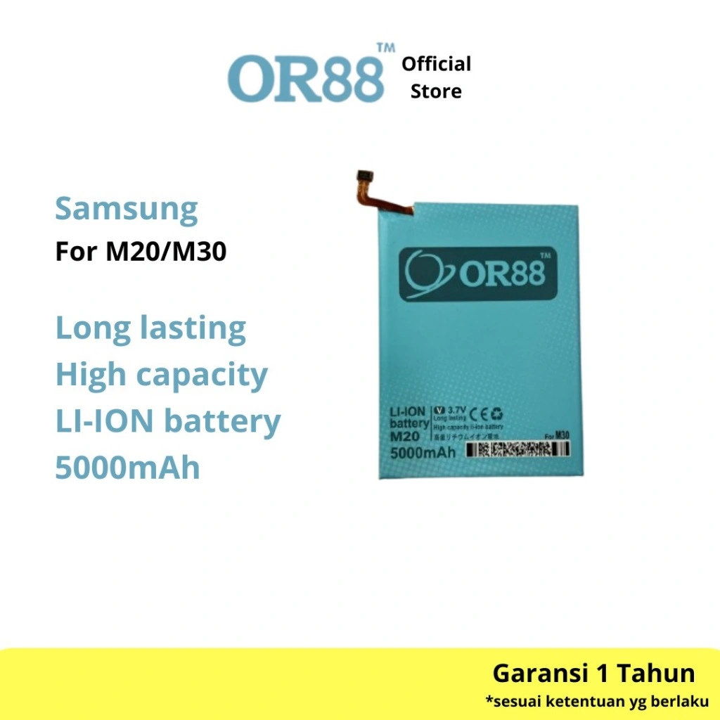 OR88 baterai batre battery double power samsung M20 / M30 / M20S / M30S  / G580 / EB-BG580ABU