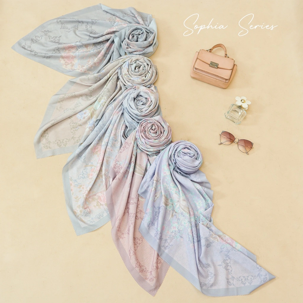 𝗲𝗽𝗶𝗹𝗼𝗴 - Hijab Segi Empat Motif Syar'i 130x130 Voal Premium