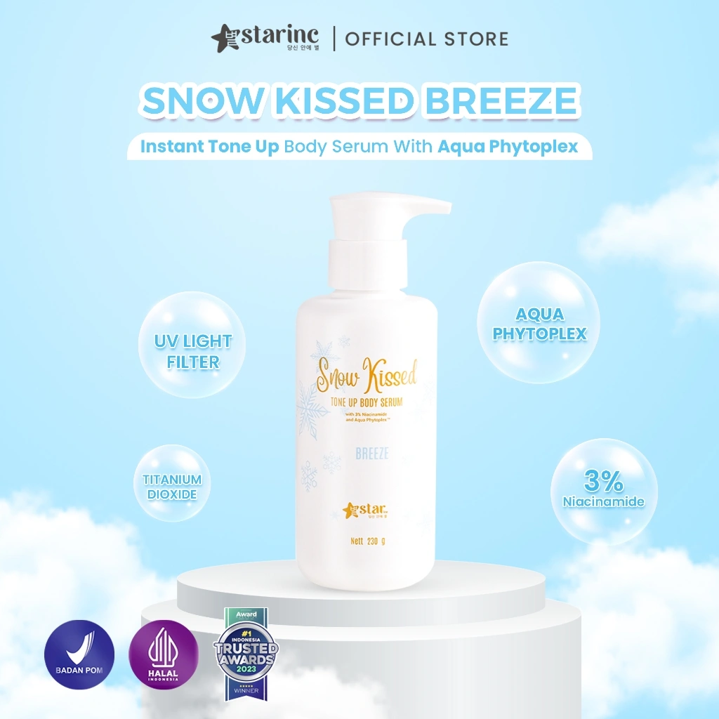 [SERBU SERBA SALE]  Starinc Instant Tone Up Body Serum Snow Kissed Breeze 230g (SERBA 65 RB)