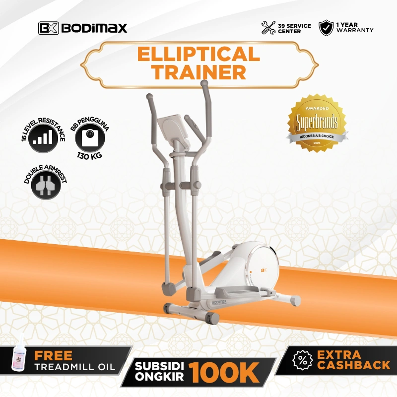 BODIMAX PLUS ELLIPTICAL CROSS TRAINER / ALAT GYM/ FITNESS