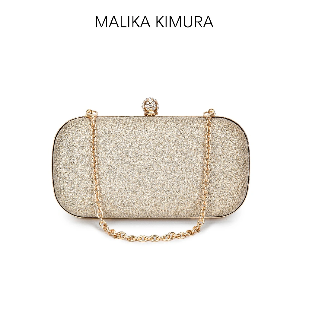 MALIKA KIMURA - Clutch Party Bag Evening Dress Bag Tas Rantai Pesta Wanita Tas Cantik Kondangan Elegan Tas Fashion Bag#886