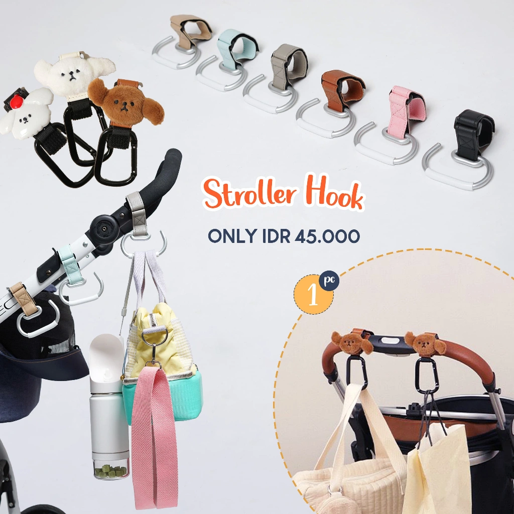 Pawlovin - Stroller Hook / Gantungan Stroller Premium
