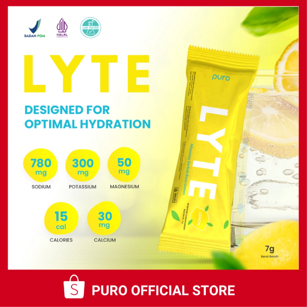 PURO LYTE Hydration Electrolyte Sachet