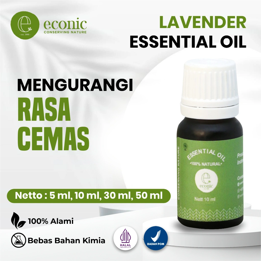 Aromaterapi Untuk Tidur Nyenyak | Lavender Essential Oil | Econic Lavender Murni Atasi Insomnia