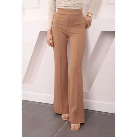 Celana Cutbray Scuba - Scuba cutbray - Office pants - Lose pants wanita - celana panjang Highwaist