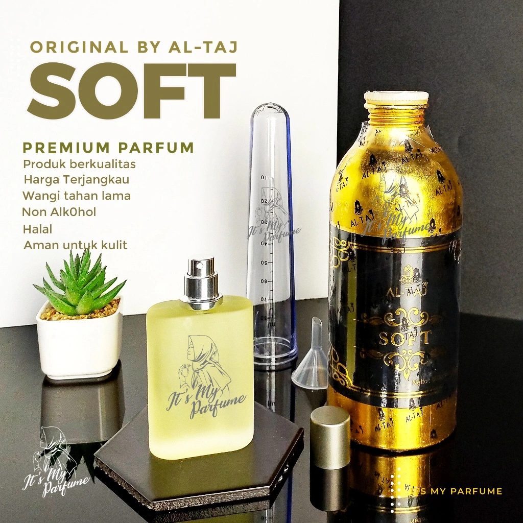 PARFUM SOFT 100 ML ORIGINAL ALTAJ TAHAN LAMA MINYAK WANGI NON ALKOHOL ARABIAN PARFUME SOFT/PARFUM REFILL/UNISEX PARFUM