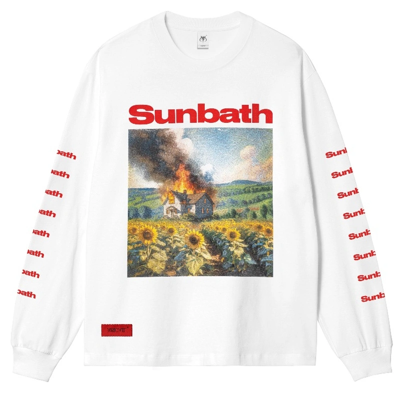 Abigail Clothing - " ABIGAIL X SUNBATH " - Oversized Longsleeve T-Shirt