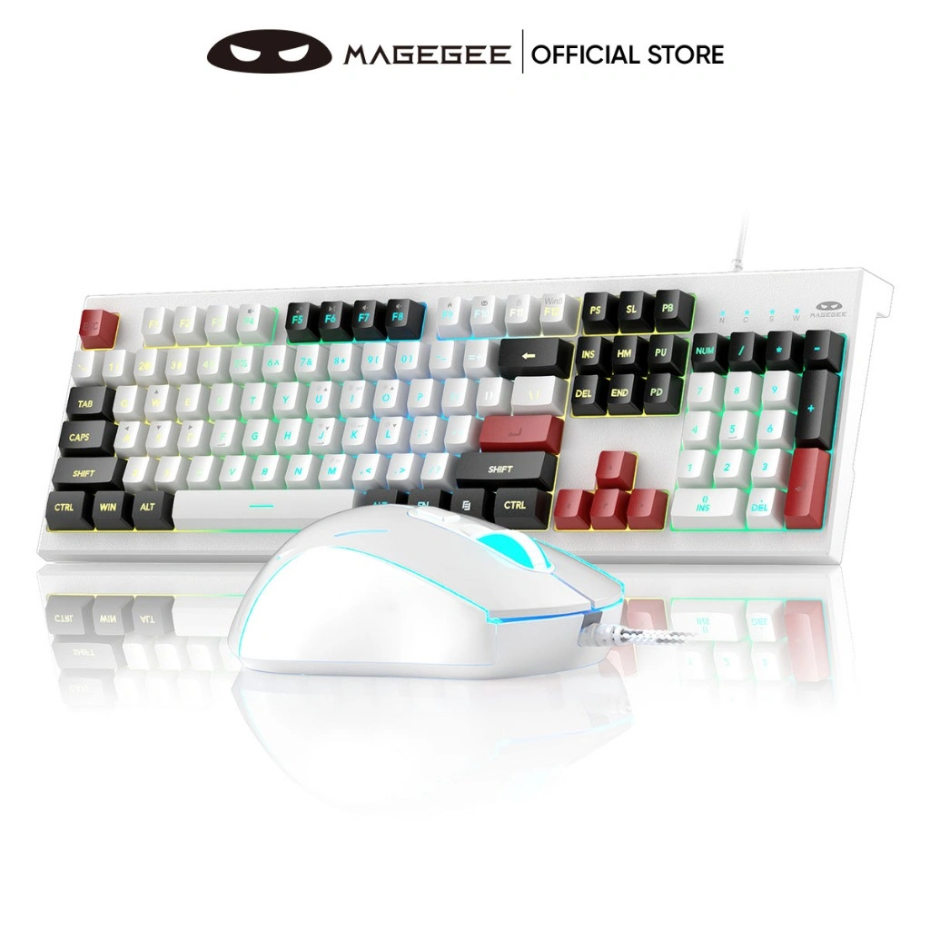 Magegee Keyboard Gaming Wired RGB Lights K2