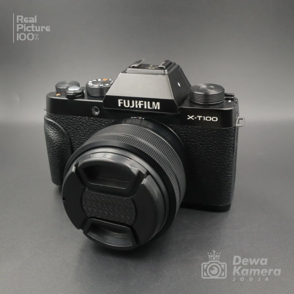 Kamera Mirrorless Fujifilm XT100 / Fujifilm X-T100 WIFI Cocok Buat VLOG MUA atau FOTO PRODUK