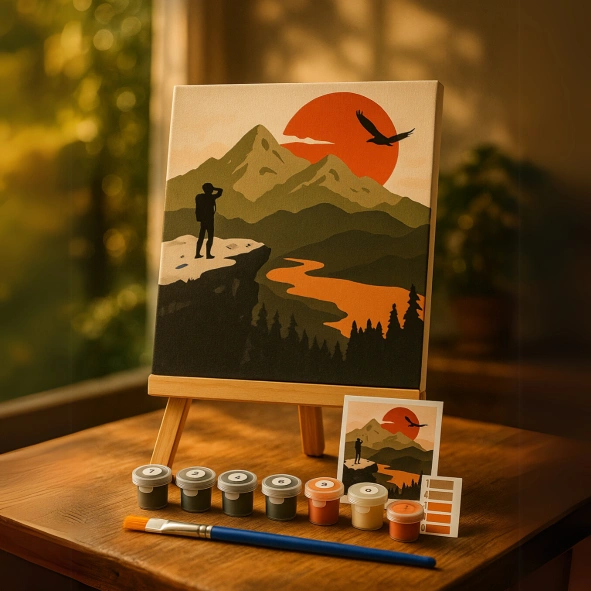 SFO - DIY Paint By Numbers Kit 1 Set - Adventurer R