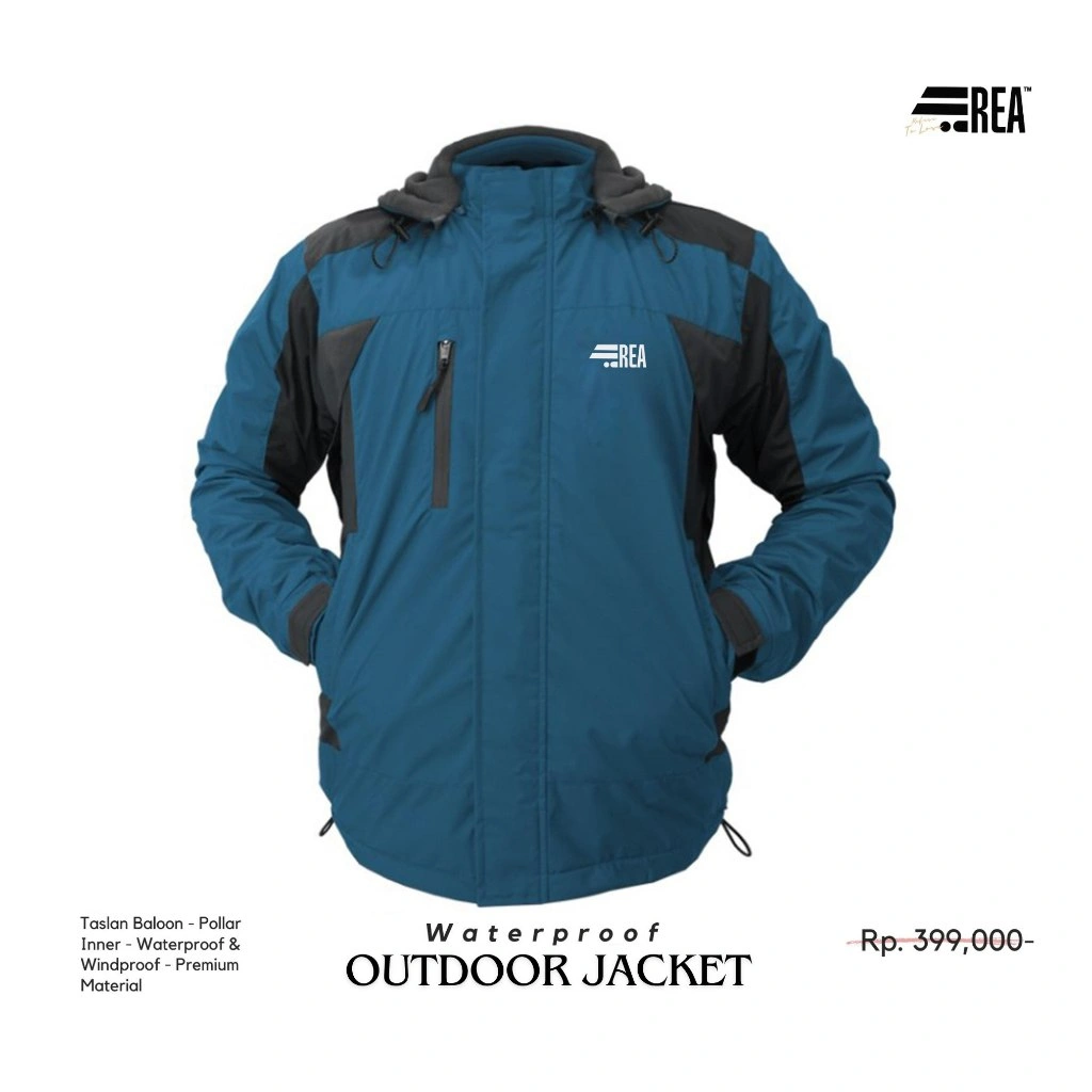 REA ACTIVEWEAR - Jaket Gunung REA Original Outdoor Waterproof