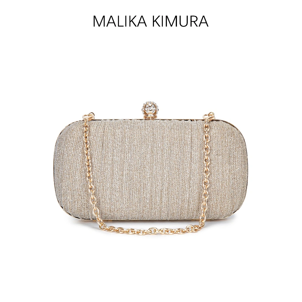MALIKA KIMURA - Clutch Pesta Wanita Tas Pesta Wanita Elegan Evening Dress Bag Elegan Tas Rantai Pesta Wanita Tas Cantik Elegan Wanita#882