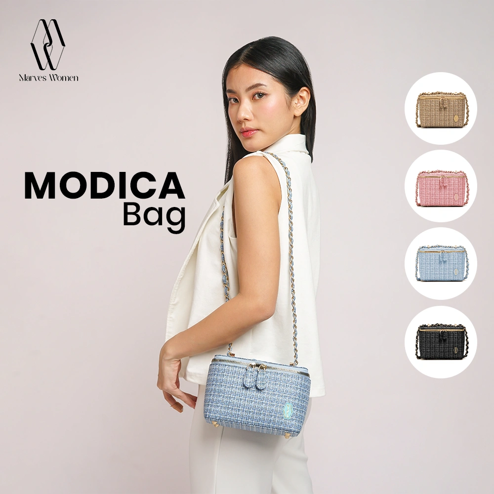 Marves Modica Bag Tas Bahu Slempang Wanita Handbag Sling Bag Shoulder Bag