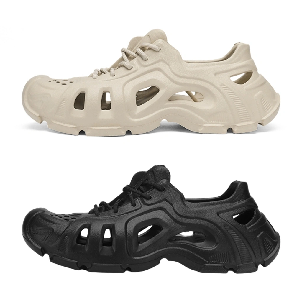 DERTA' Sepatu Amfibi Air Pria Sepatu Aqua Shoes Water Shoes Cepat Kering Non-Slip Lubang Drainase