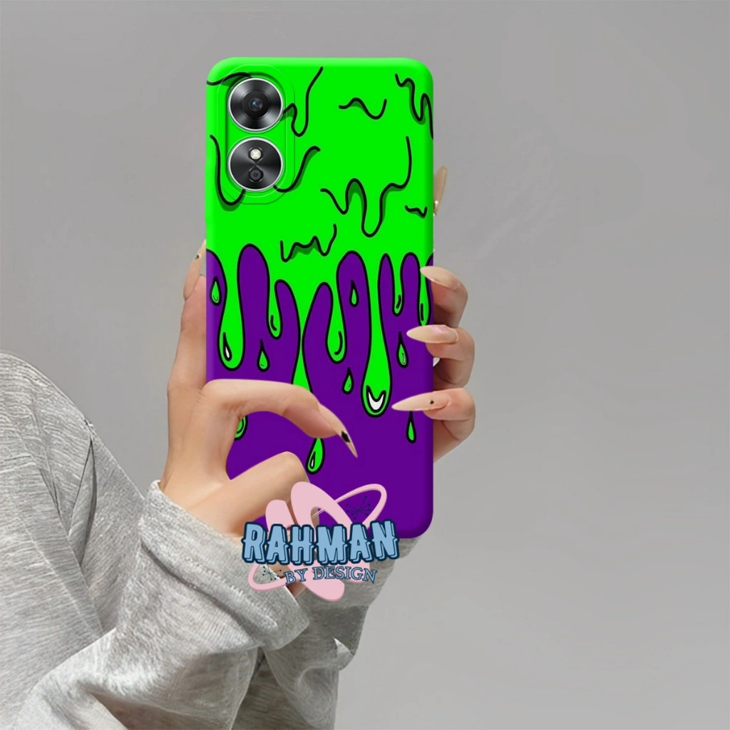 Kaikana Case Oppo A17 / A17K / A18 / A38 / A78 4G / A78 5G / A98 / A58 4G / A58 5G karakter -|NEW F13|- case handphone- fashion case - softcase - hard case - cassing hp - case hp - silikon hp -kondom hp- case & cover hp - kasing hp - Casing smartphone