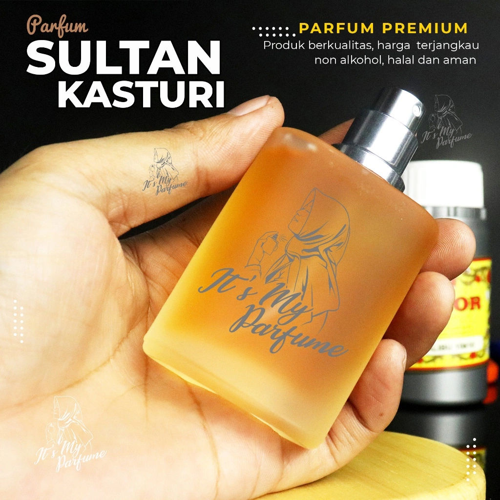 Parfum Minyak Wangi SULTAN KASTURI 100 ML ORIGINAL NON ALKOHOL ORI MURAH UKURAN BESAR