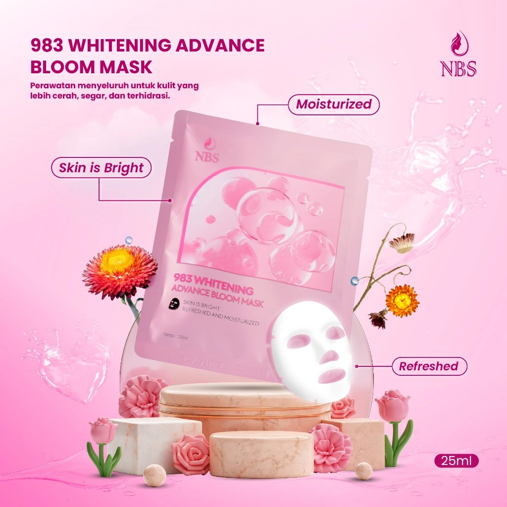 NBS 983 Whitening Advance Bloom Mask