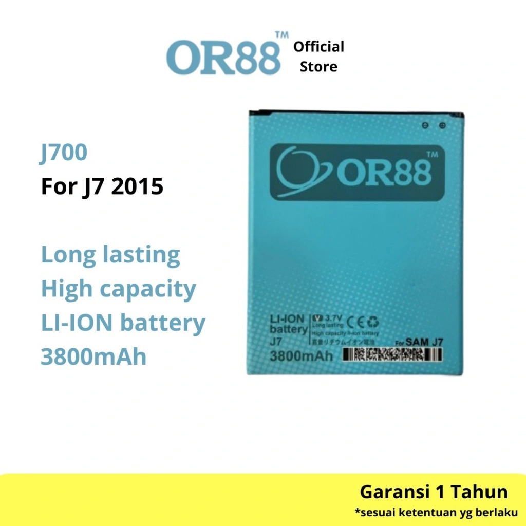 OR88 baterai batre battery double power samsung galaxy j700 / J7 2015 / J7 / J700F / J700FN / SM-J700F