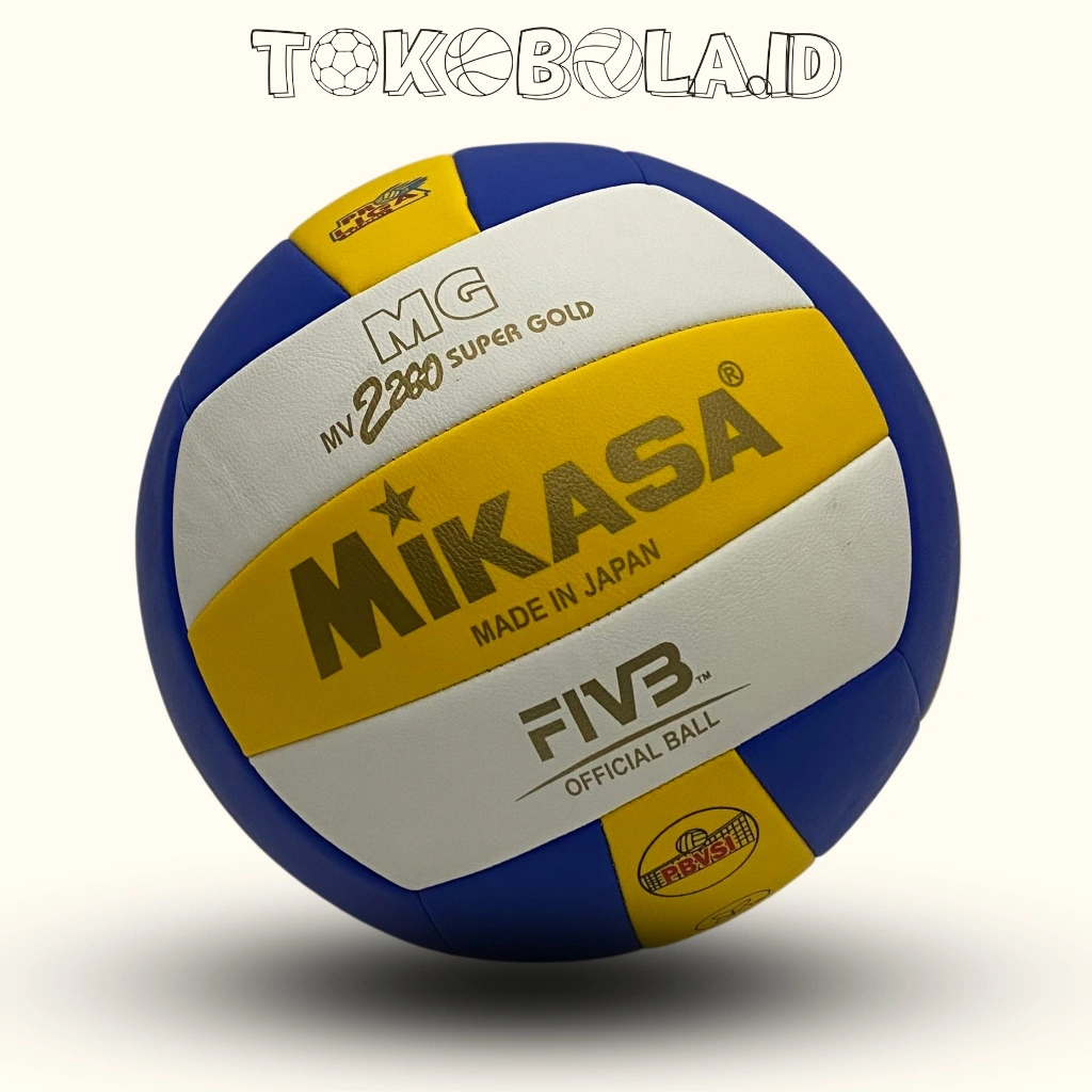 Bola MIKASA Bola Voli Volly Voly volley ball MIKASA SUPERGOLD bola voli murah size 5