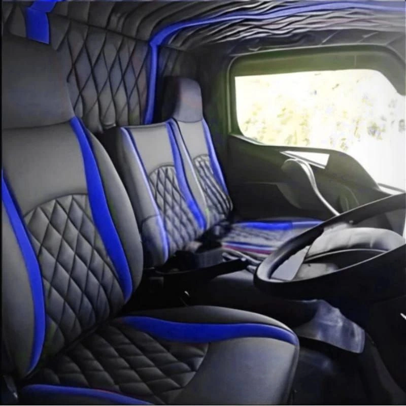 Sarung/cover jok+plapon+sarung setir truck canter/ragasa/dyna/isuzu elf dll motif