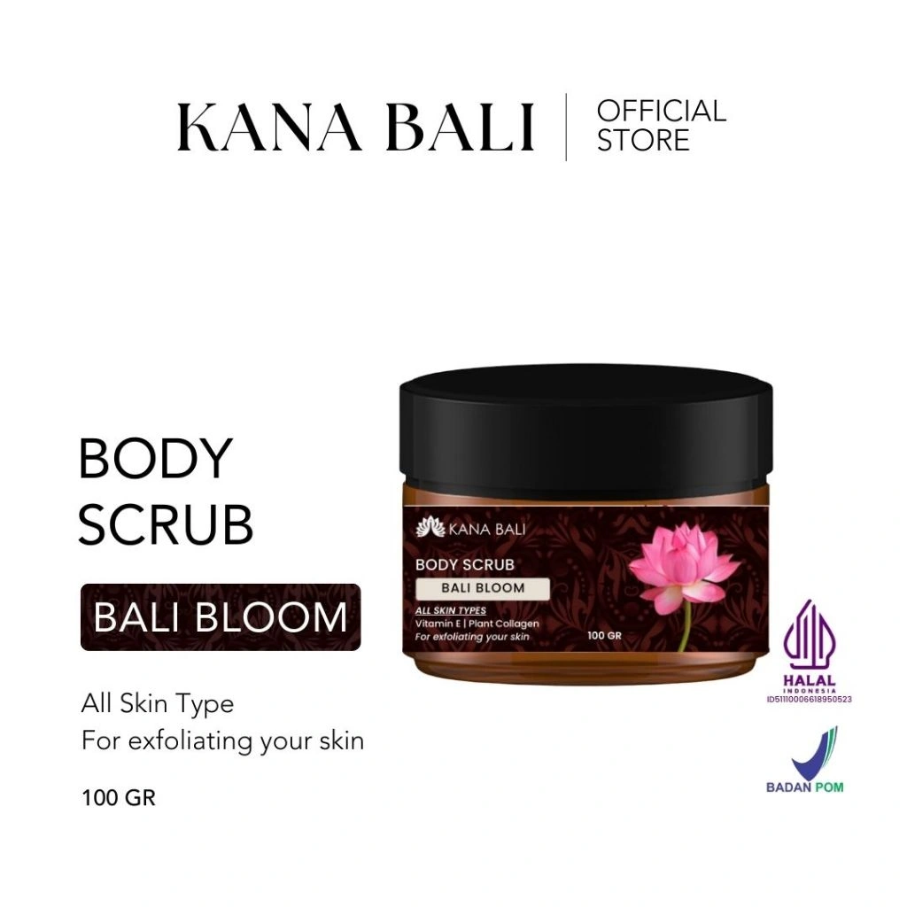 Kana Bali Exfoliating Body Scrub Bali Bloom - Lulur