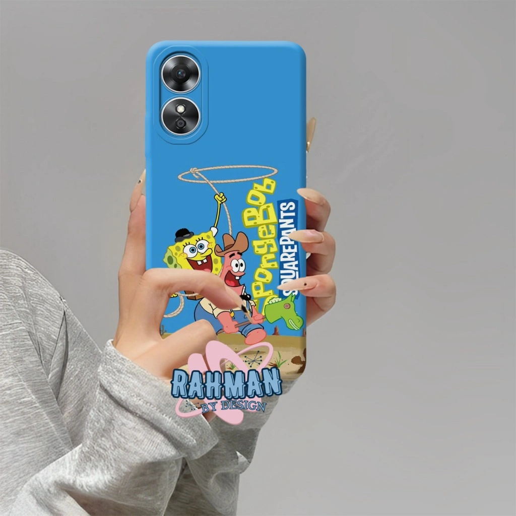 Kaikana Case Oppo A17 / A17K / A18 / A38  / A78 4G / A78 5G / A98 / A58 4G / A58 5G karakter -|NEW F18|- case handphone- fashion case - softcase - hard case - cassing hp - case hp - silikon hp -kondom hp- case & cover hp - kasing hp - Casing smartphone