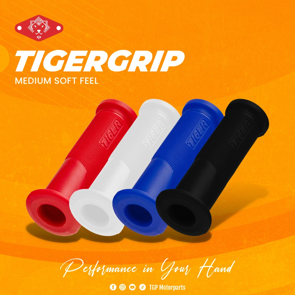 Handgrip Handfat Handle Grip TGP Medium Soft Universal Sepeda Motor Beat Scoopy Vario Nmax Aerox