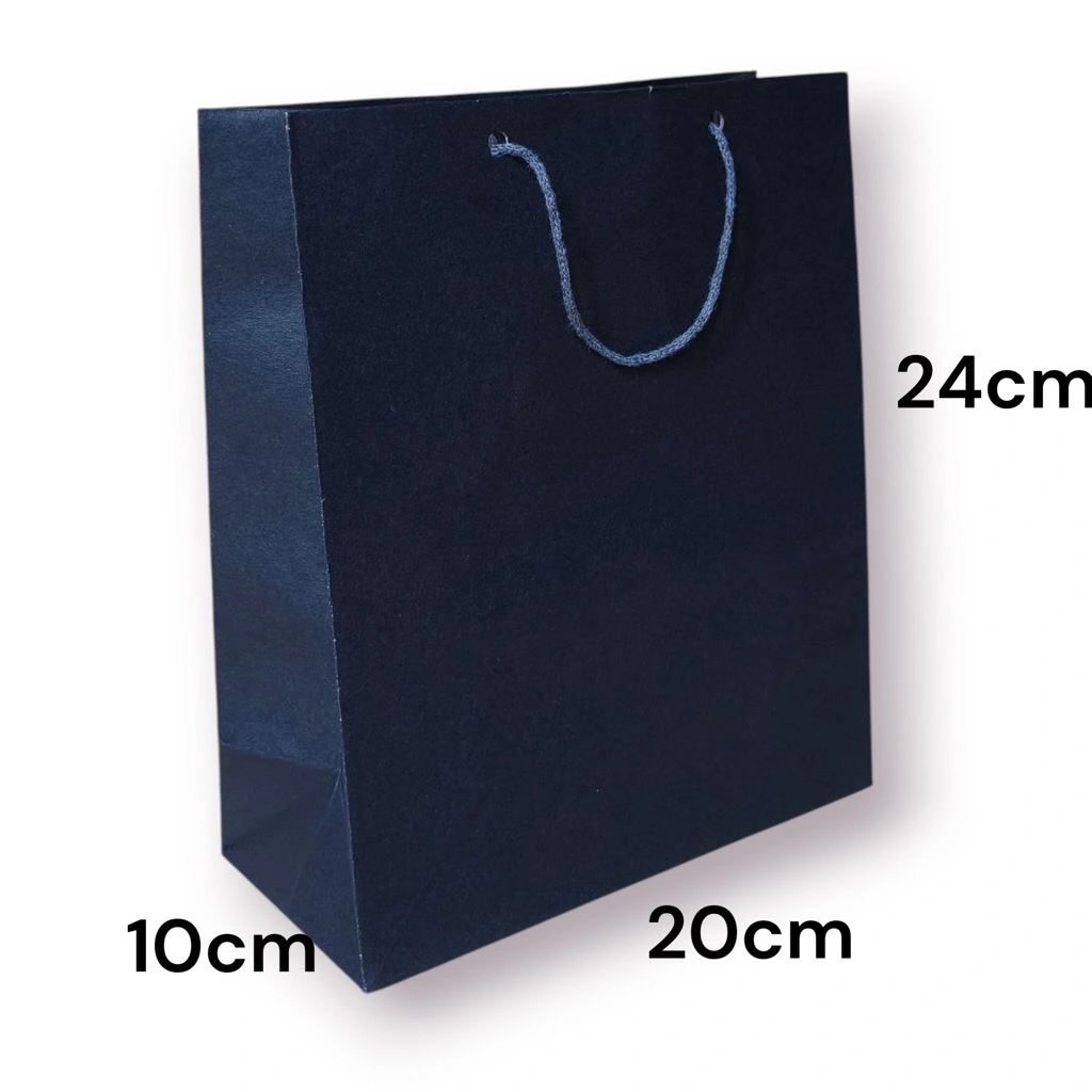 Paperbag hitam polos//paperbag hitam premium//paperbag souvenir//totebag//bingkisan//