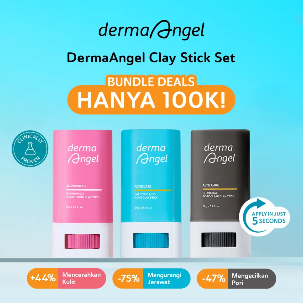 DermaAngel Clay Stick Set