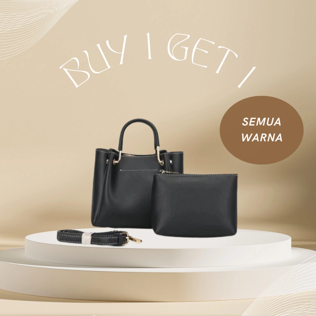 [Buy 1 Get 1] Tas selempang wanita simple mini / tas sling bag bahu mini wanita zarv style korea import fashion#003