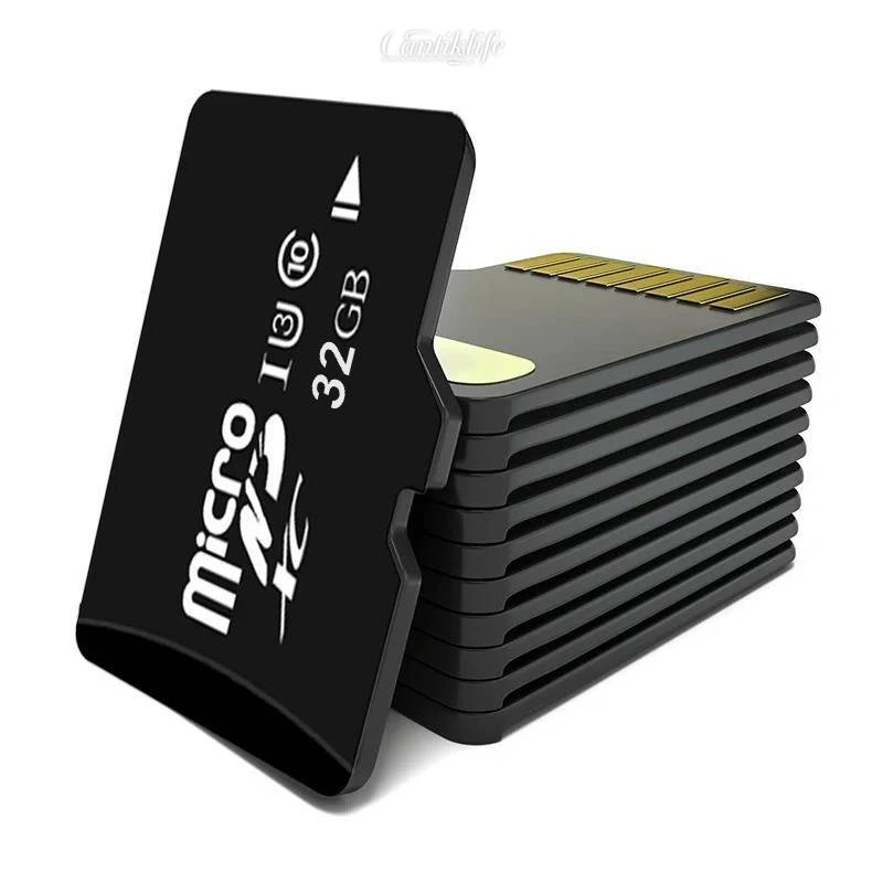 Kartu Memori Micro SD TF Card Berkualitas Tinggi 32GB SDXC/SDHC TF Mini untuk  CLASS 10 A1 120Mbps Memory Card Ponsel/Komputer/Kamera/Kamera Aksi