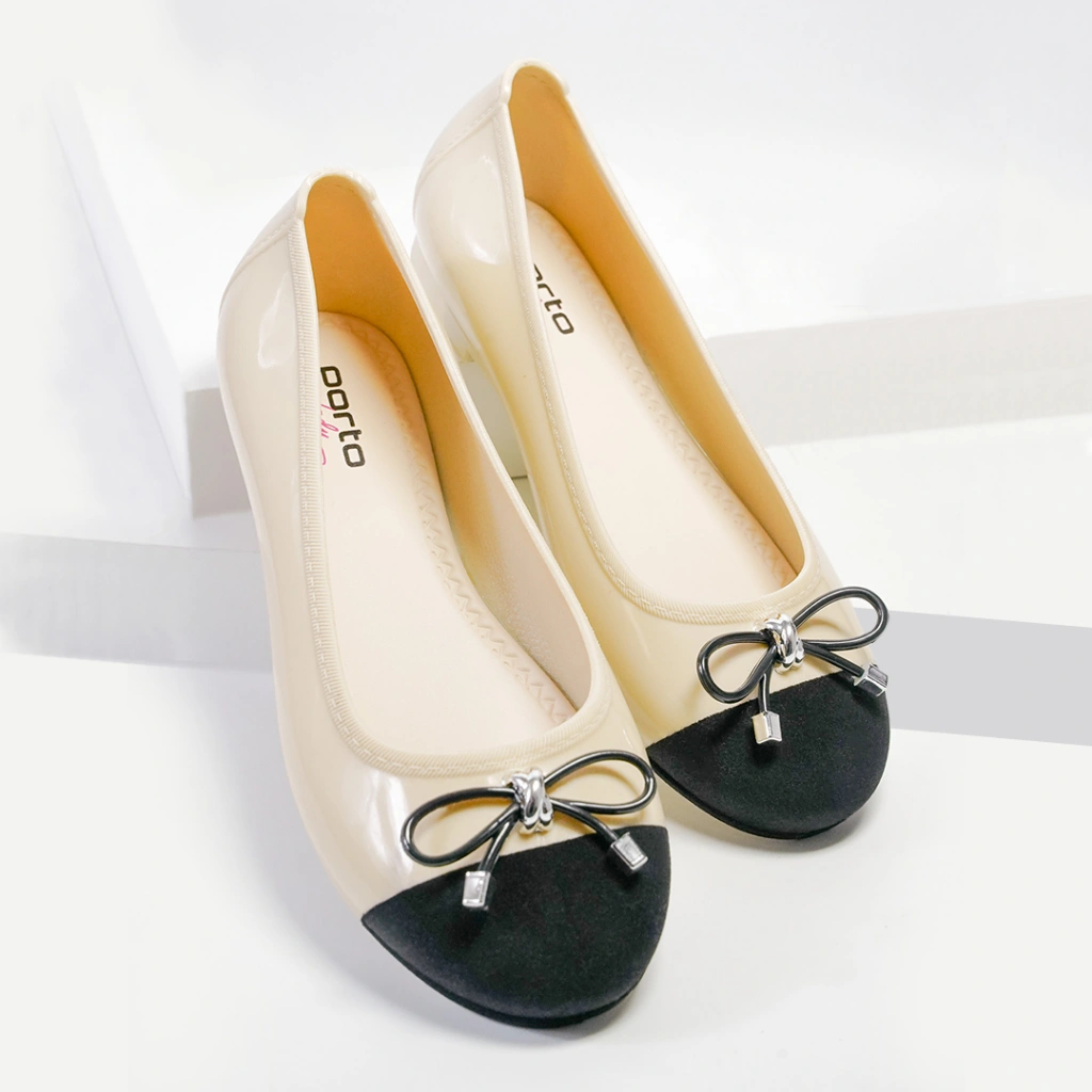 Porto LISA - Collection Flatshoes Wanita Model Korea Aksesoris Tali