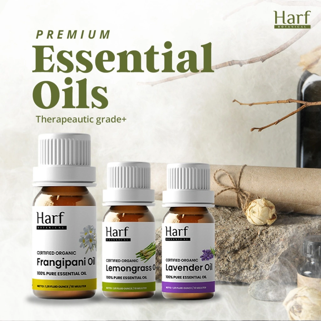 PREMIUM ESSENTIAL OIL By HARF - BOTANICAL | Essential Oil Therapeutic Grade+ All Product Best Seller
