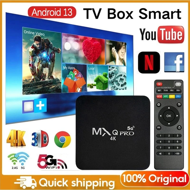 2024 Latest Infinix Netflix Box TV Top Android TV Box  tv set top box tv digital Ultra HD 4K 5G Wifi Smart TV Box Android 12Media Player Ram 16GB+256GB/16GB+512GB New Chipset OS Smart TV box Android TV Box 100% Original digital Ultra HD