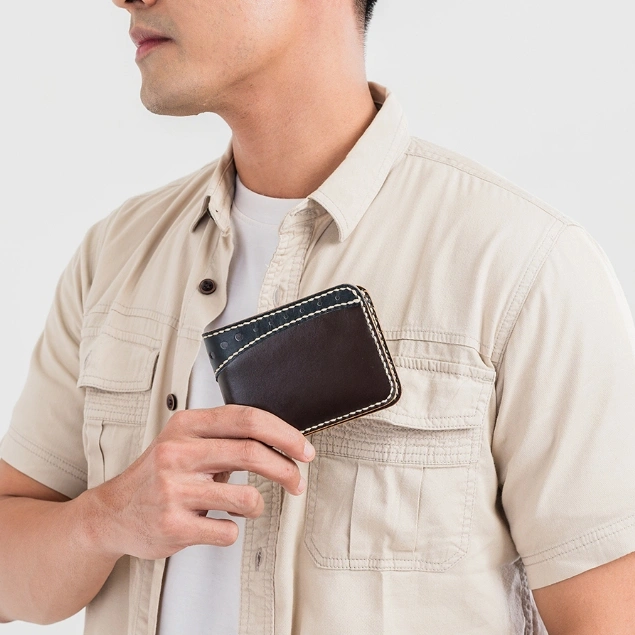 Kenes Leather Dompet Pria Kulit Asli NOLAN - Free Gravir Nama