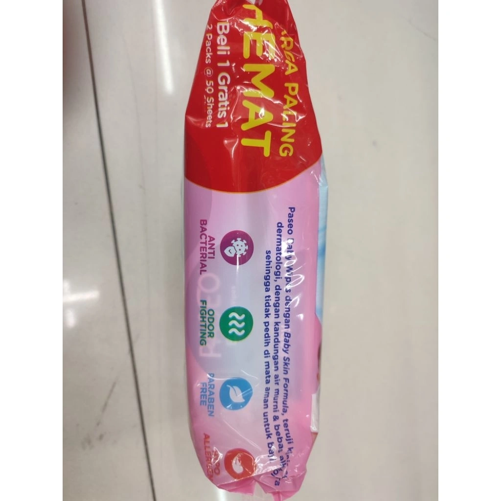 Paseo Baby Wipes 1 gratis 1