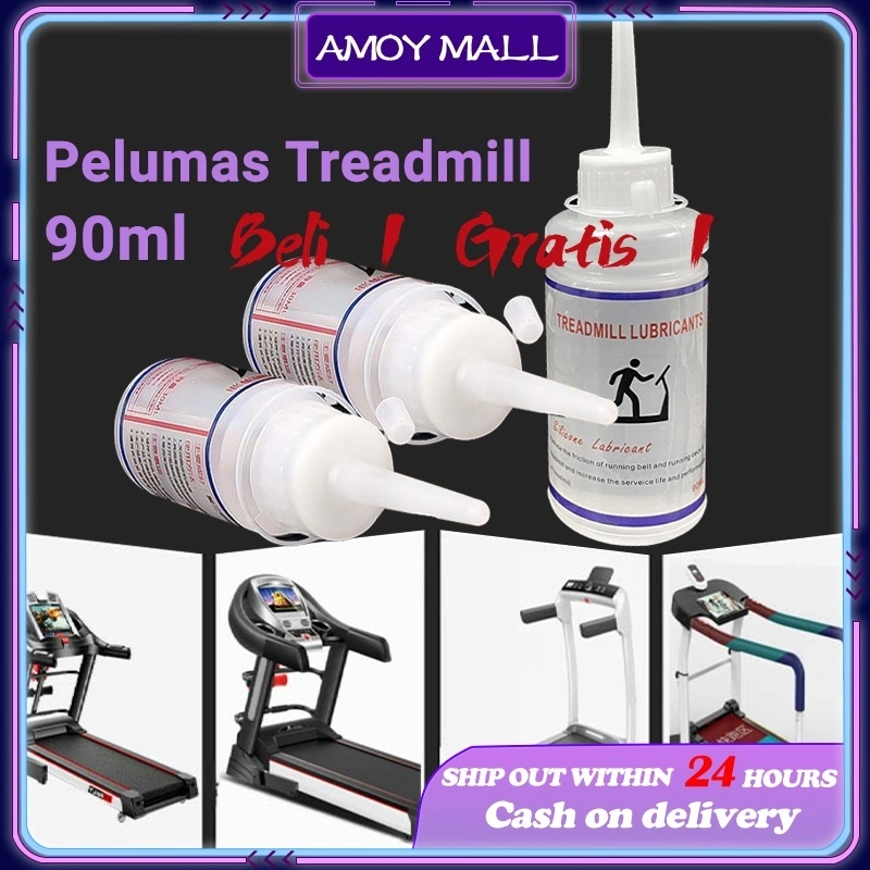 【Beli 1 Gratis 1】Minyak Pelumas Treadmill Elektrik Manual 90Ml Murah Original Treadmill Lubricant Oil | Pelumas Alat Olahraga Gym Fitness Treadmill Home Gym Sepeda Statis Cross Trainer Elliptical | Pelumas Treadmill Silicone Oil | Oil Treadmill Lubricant