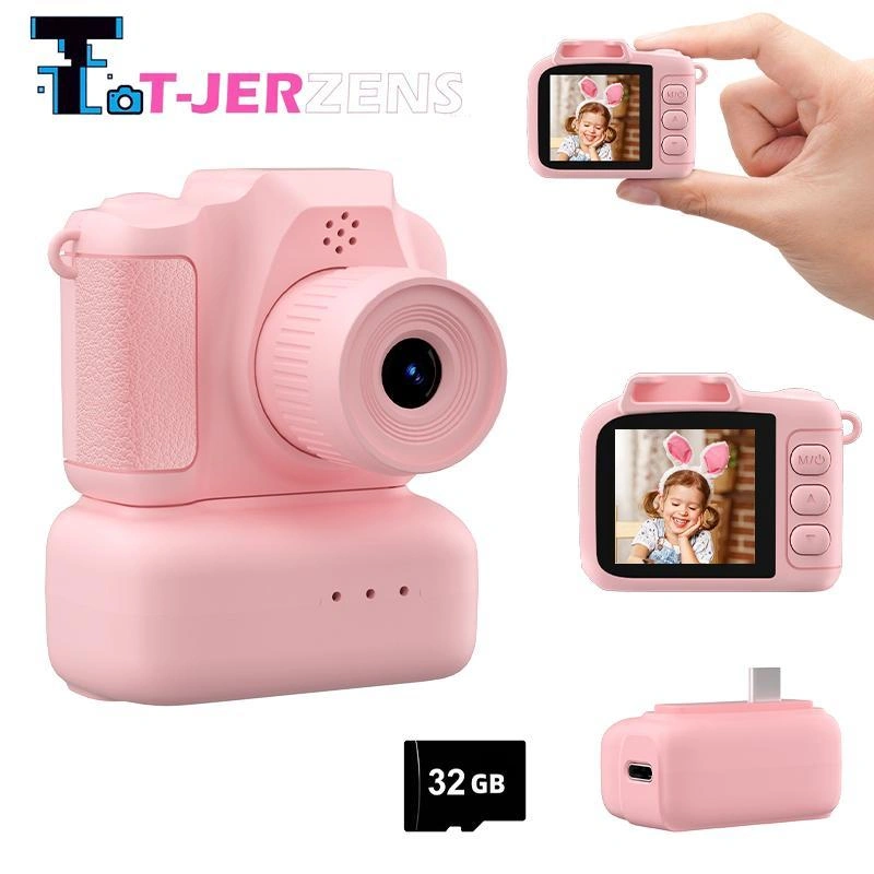T-JERZEN kamera digital mini Kamera Anak 3 Megapixel Kids Camera Child Toys for Birthday Gift S400