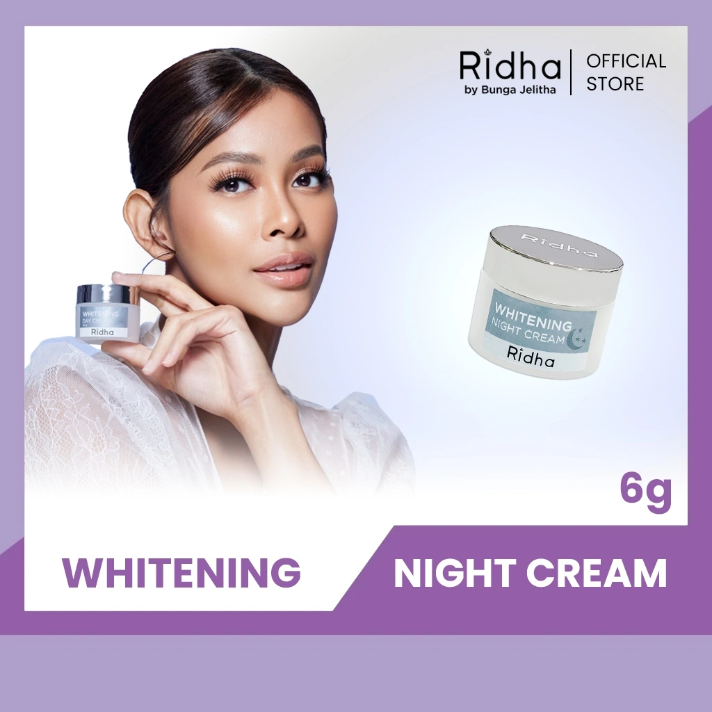 RIDHA Whitening Night Cream - 20g
