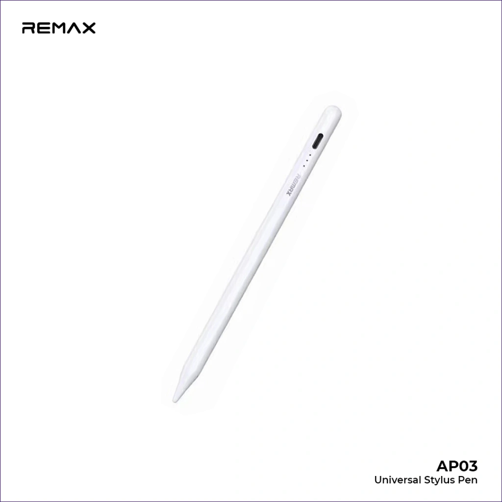 Remax Stylus Pen Universal (Smartphone, Tablet, Touch Screen Laptop Monitor) Working Time 8Hours AP03