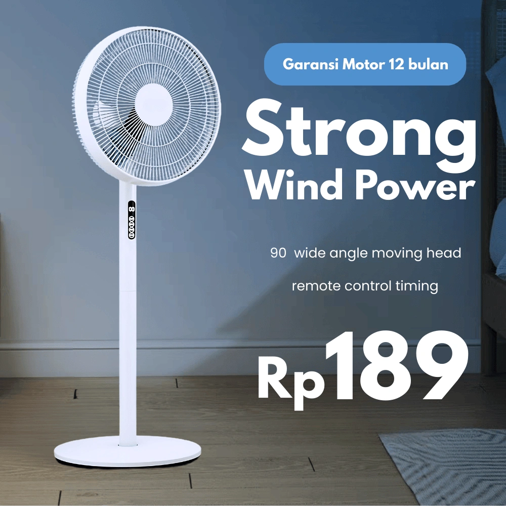 (Garansi 12 Bulan) Kipas Angin Tinggi Kyowa 16" Kipas Angin Berdiri Kipas murah Stand fan Kipas Remote kipas angin Desain Modern