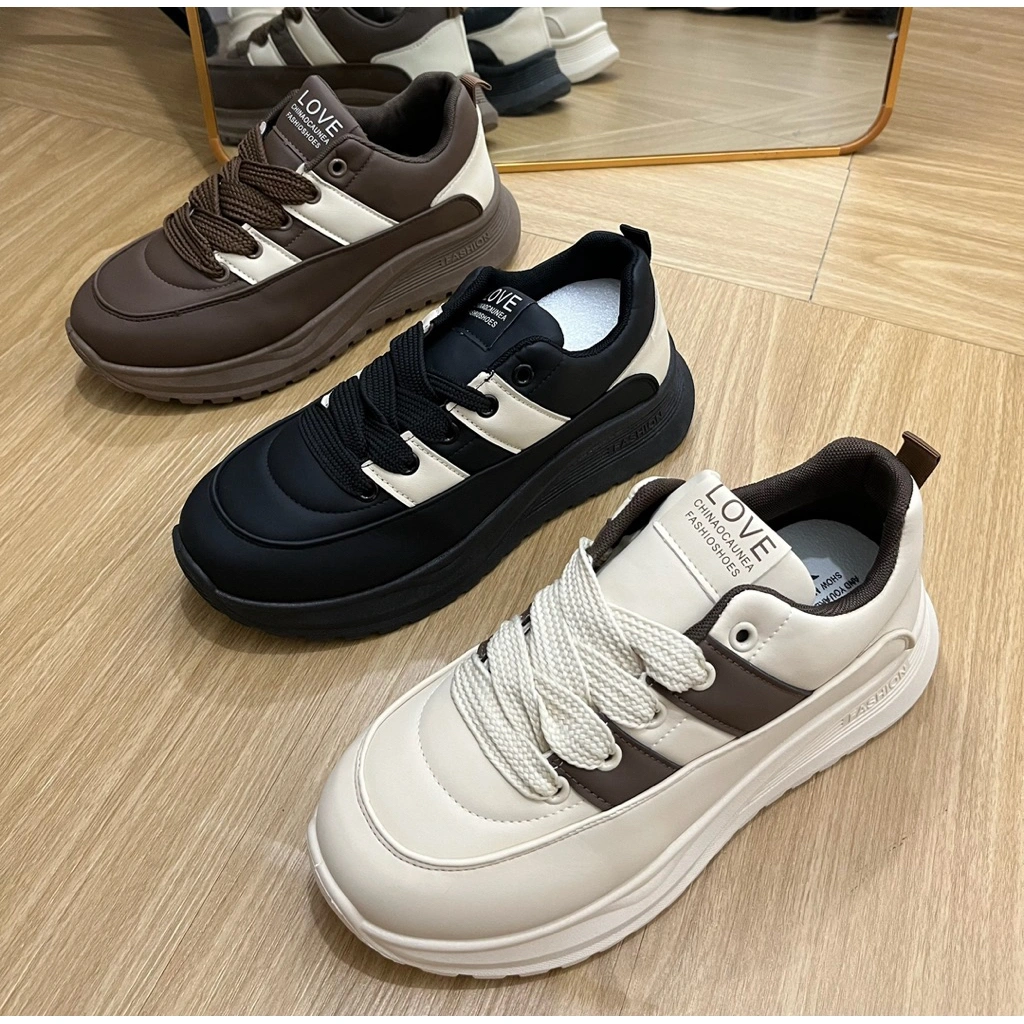 CF SU719 Sepatu Tali Wanita Fashion Shoes Casual With Box Bisa Cod