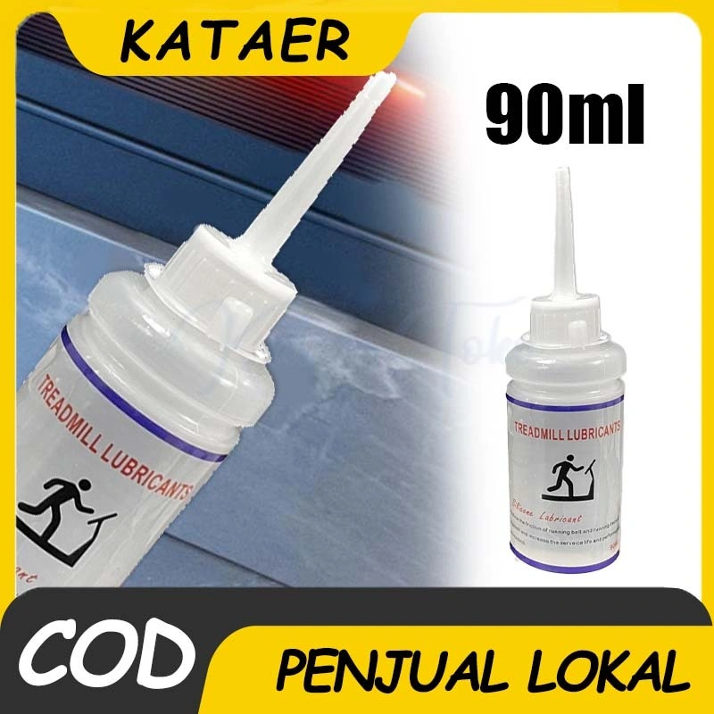 90ml Minyak Pelumas Treadmill Silicone Oli Lubricant untuk Treadmill Elektrik Manual Perawatan Rutin