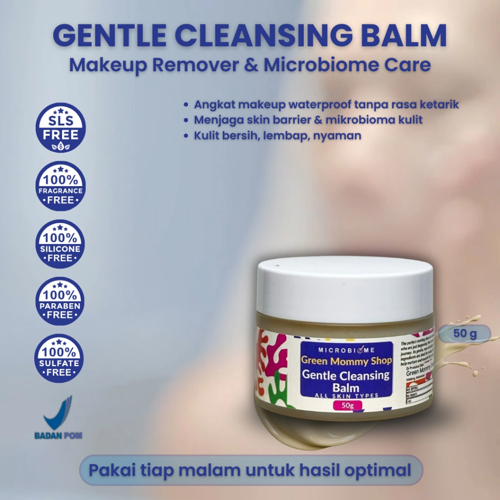Gentle Cleansing Balm – Makeup Remover & Microbiome Care | Hydrating, Sensitive-Safe 40gr