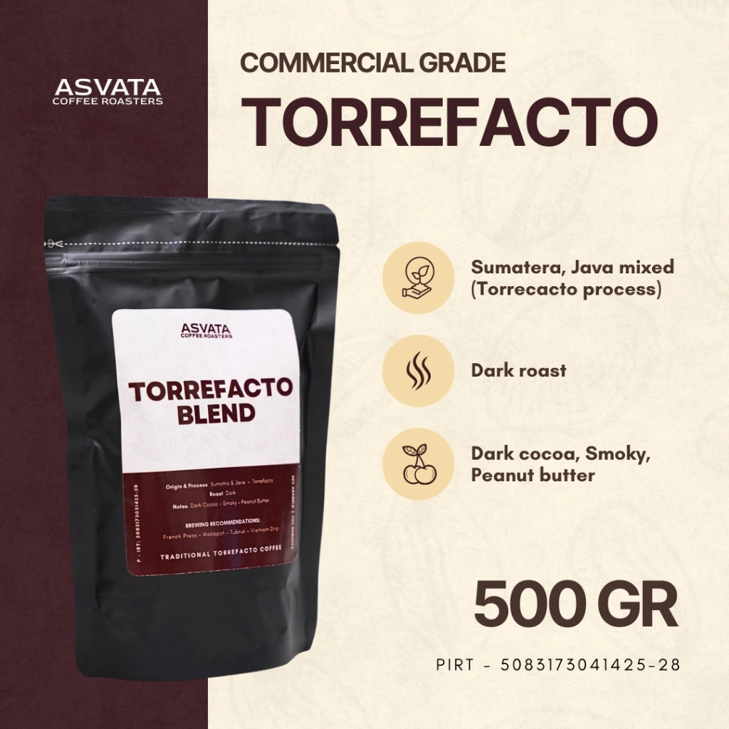Kopi Hitam Bubuk Torrefacto 500 Gram Khas Tubruk Kopitiam