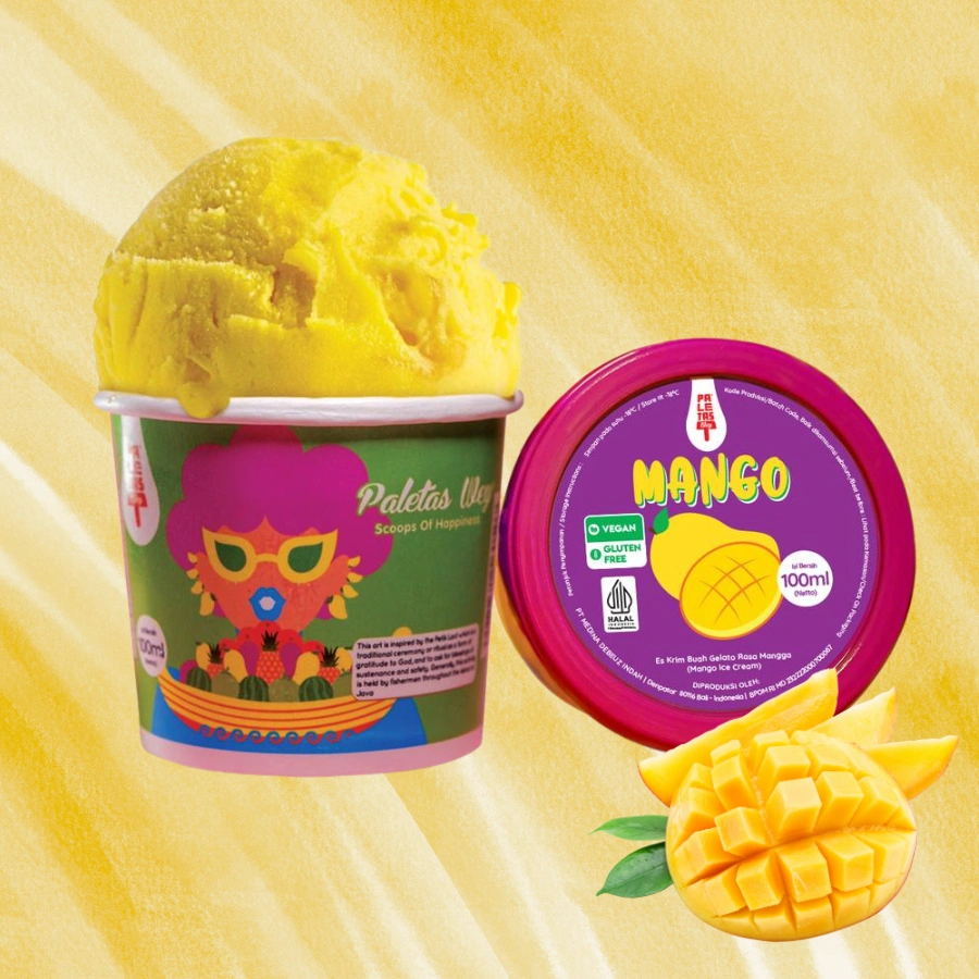 Ice Cream Paletas Wey Scoop Mango