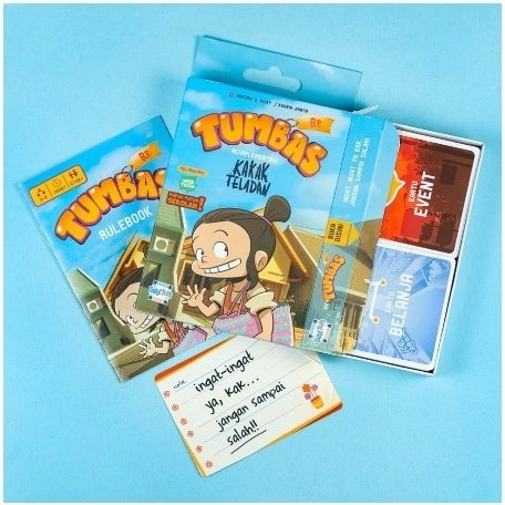 Tumbas (NEW Kakak Teladan) Card Game Memory Board Game by Tabletoys Games